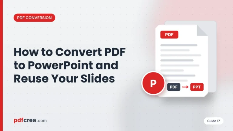 How to Convert PDF to PowerPoint and Reuse Your Slides