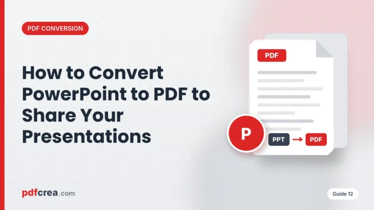 How to Convert PowerPoint to PDF to Share Your Presentations